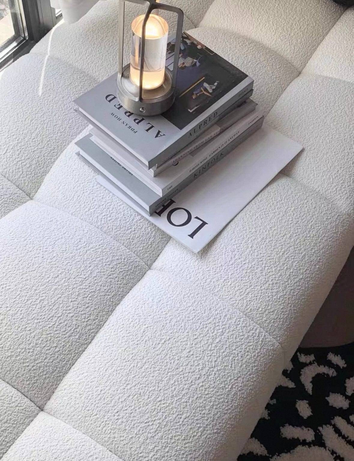 Home Atelier Allethia Customise Scratch Resistant Bay Window Sofa