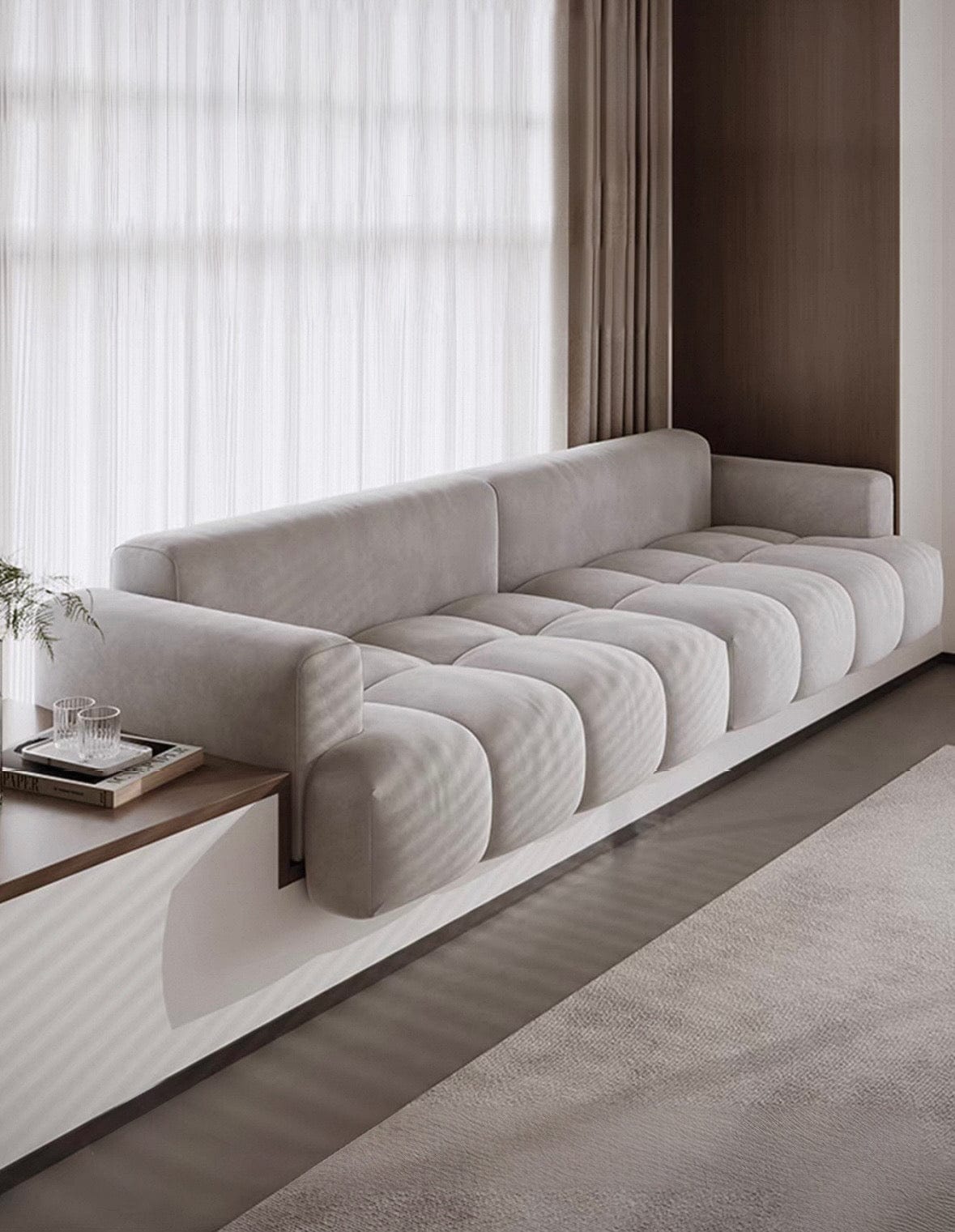 Home Atelier Allethia Customise Scratch Resistant Bay Window Sofa