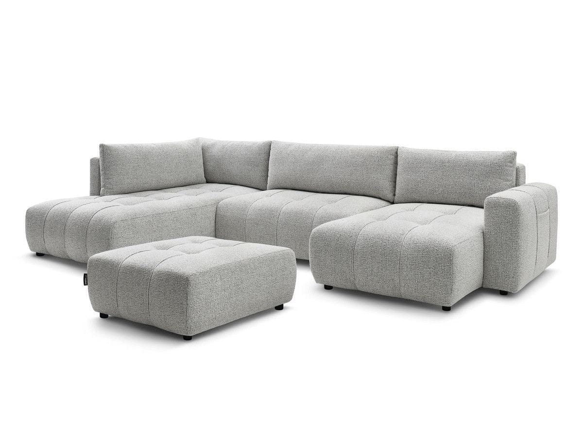 Home Atelier Alpine Performance Boucle Sectional Sofa with Tufted Cushioning