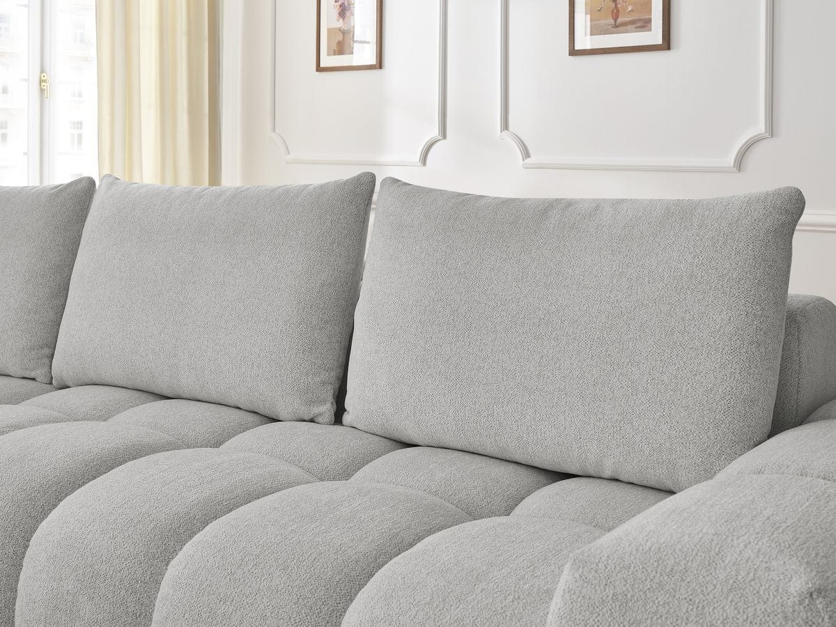 Home Atelier Alpine Performance Boucle Sectional Sofa with Tufted Cushioning