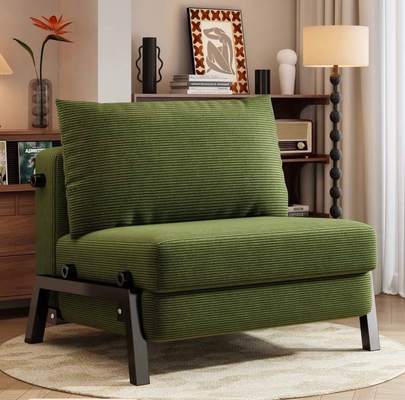 Home Atelier Angel Pull-out Boucle Sofa Bed (Copy 7)