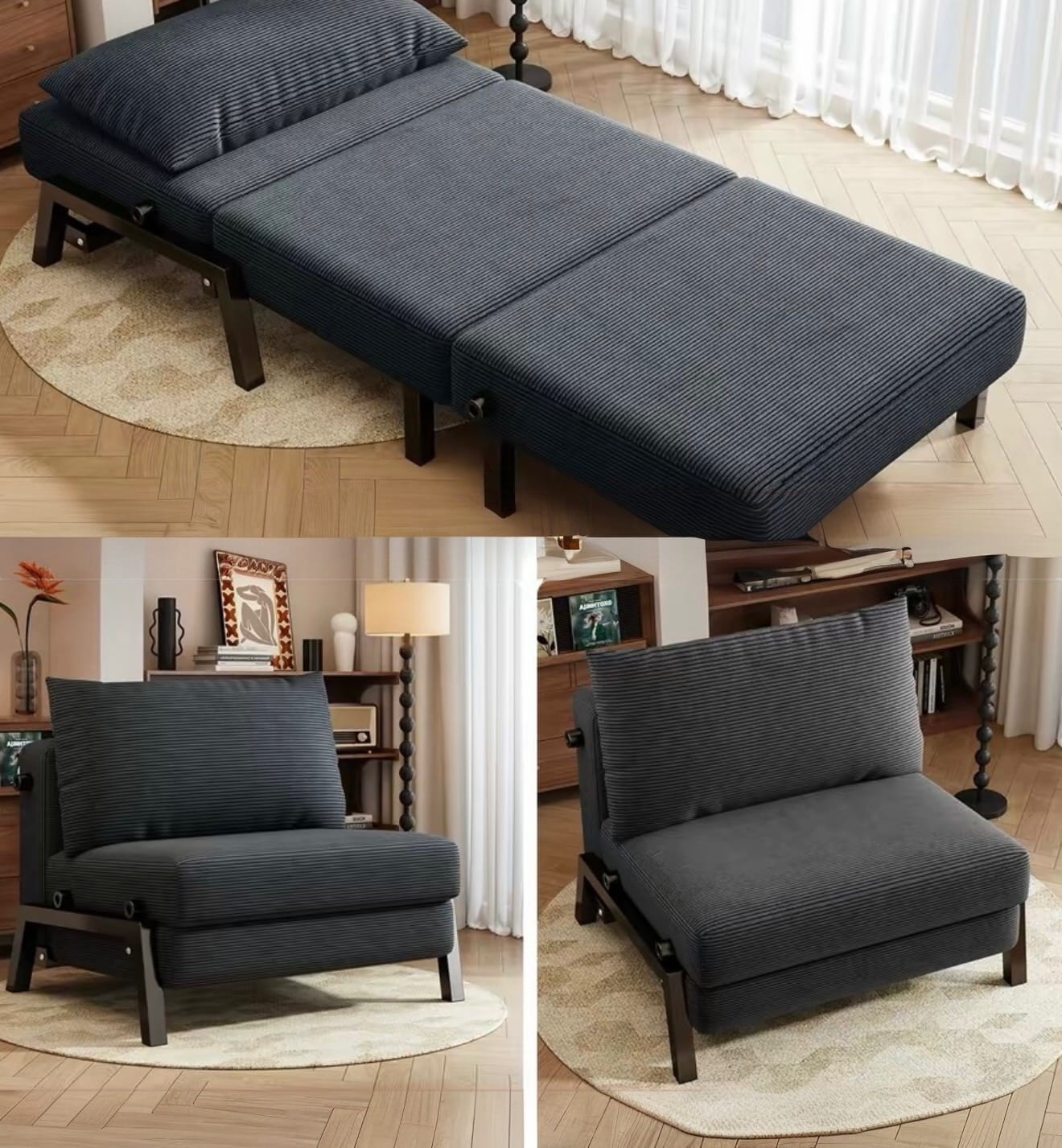 Home Atelier Angel Pull-out Boucle Sofa Bed (Copy 7)