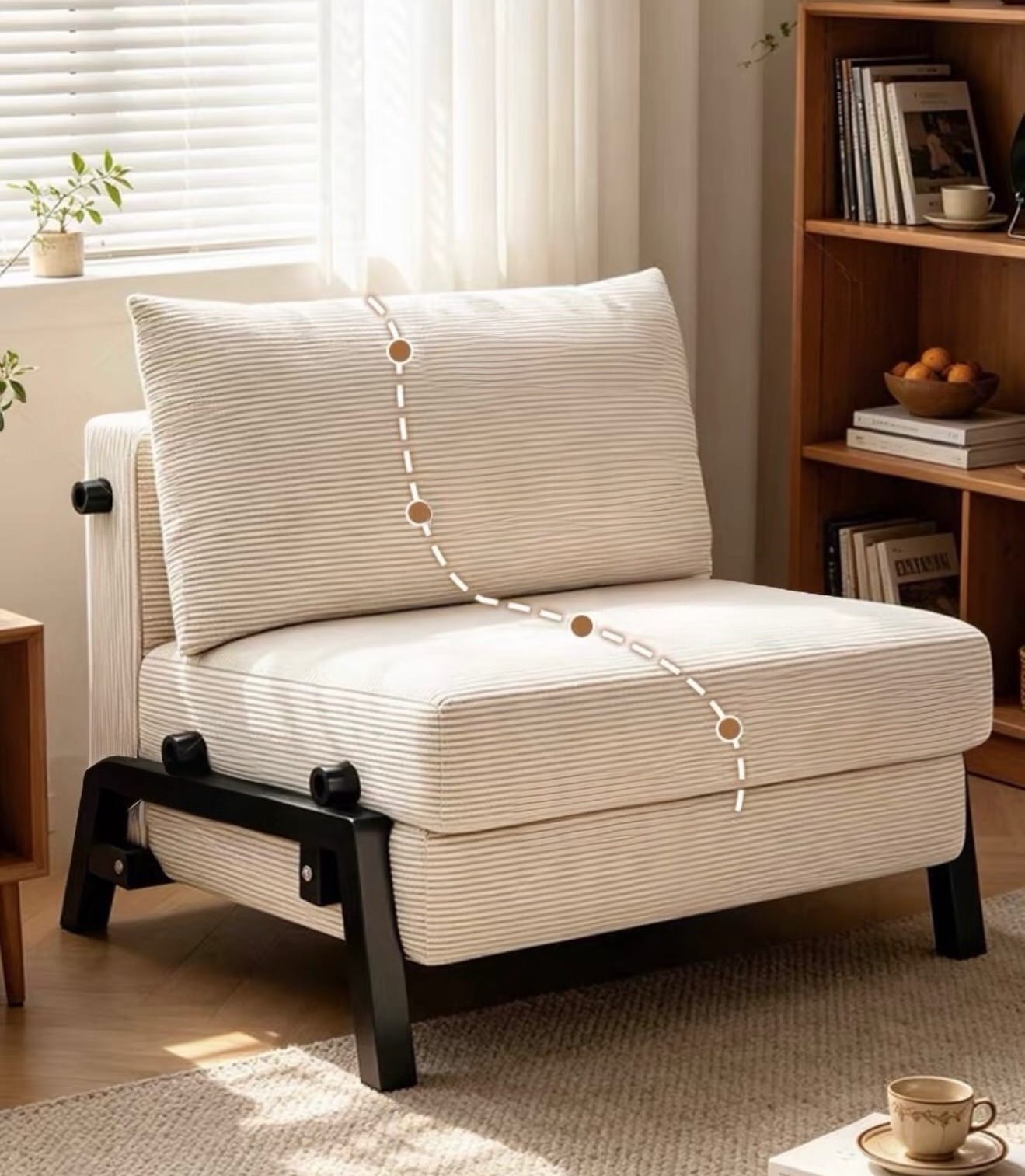 Home Atelier Angel Pull-out Boucle Sofa Bed (Copy 7)