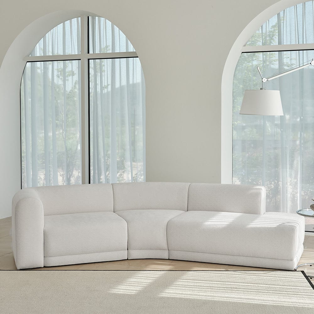 Home Atelier Aniston Scratch Resistant Sectional Sofa