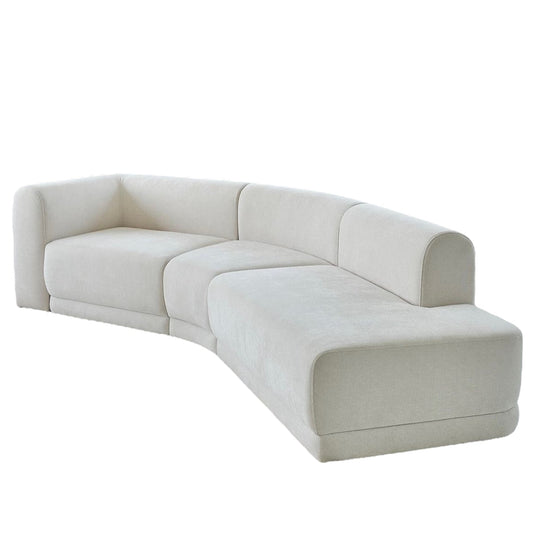 Home Atelier Aniston Scratch Resistant Sectional Sofa