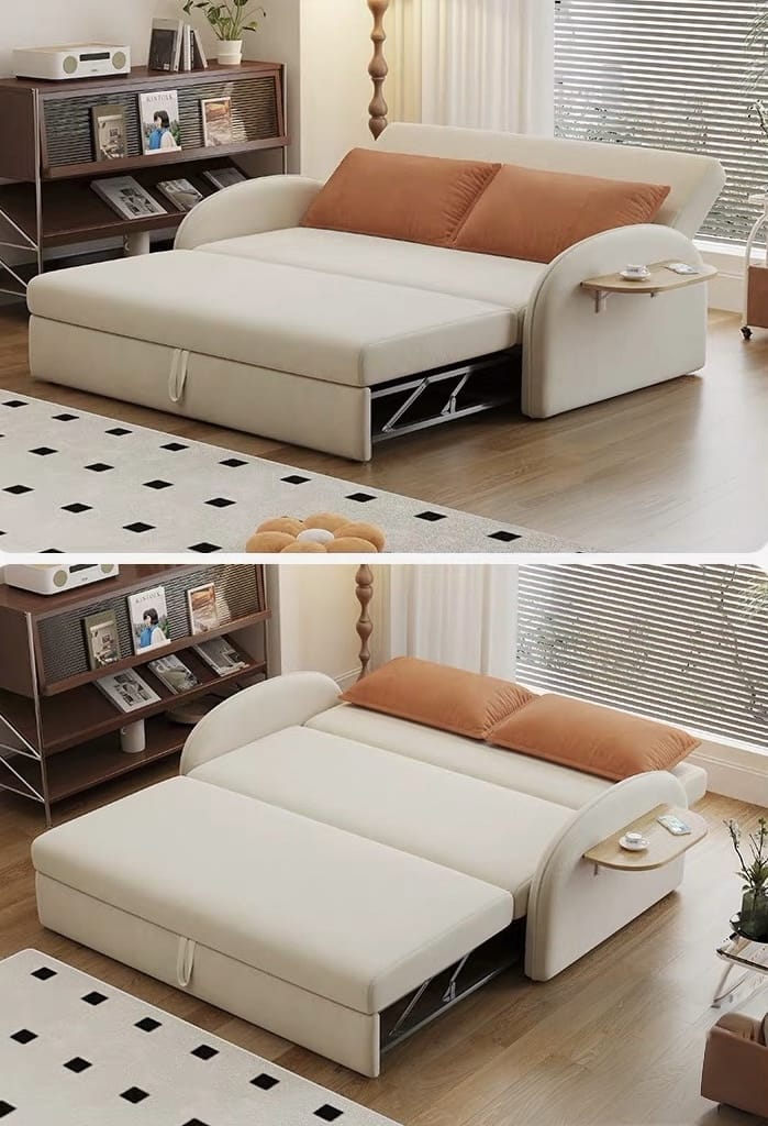 Home Atelier Aqura Pull-out Sofa Bed with Coffee Table