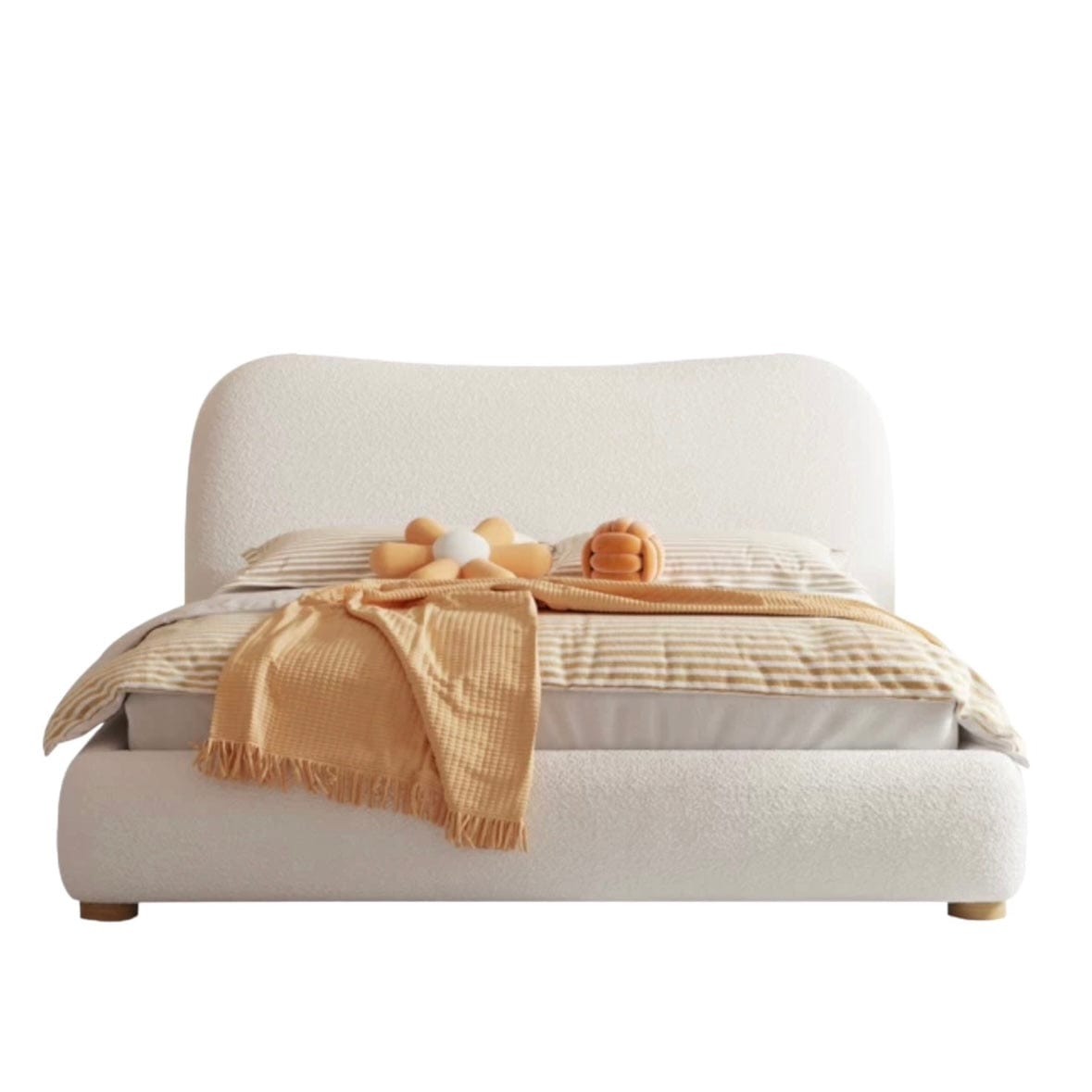 Home Atelier Archie Performance Boucle Bed Frame