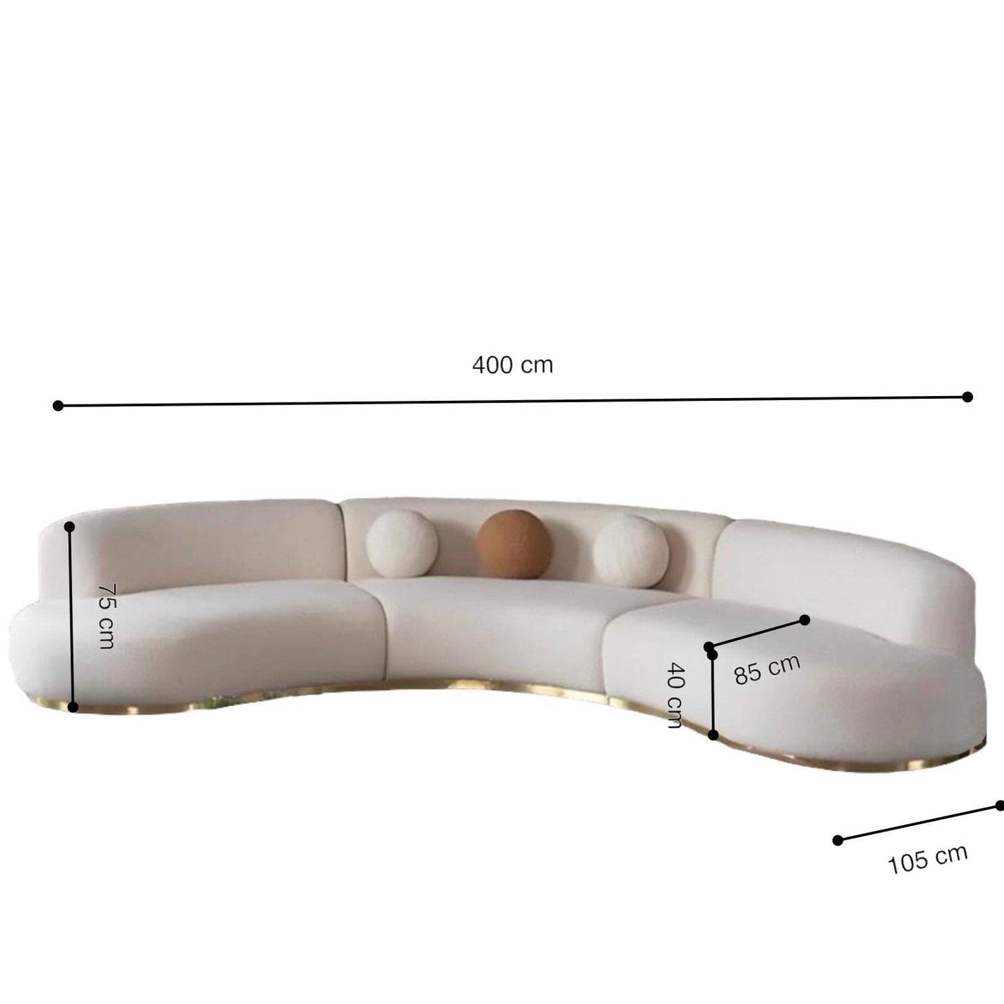 Home Atelier Arina Curve Sofa