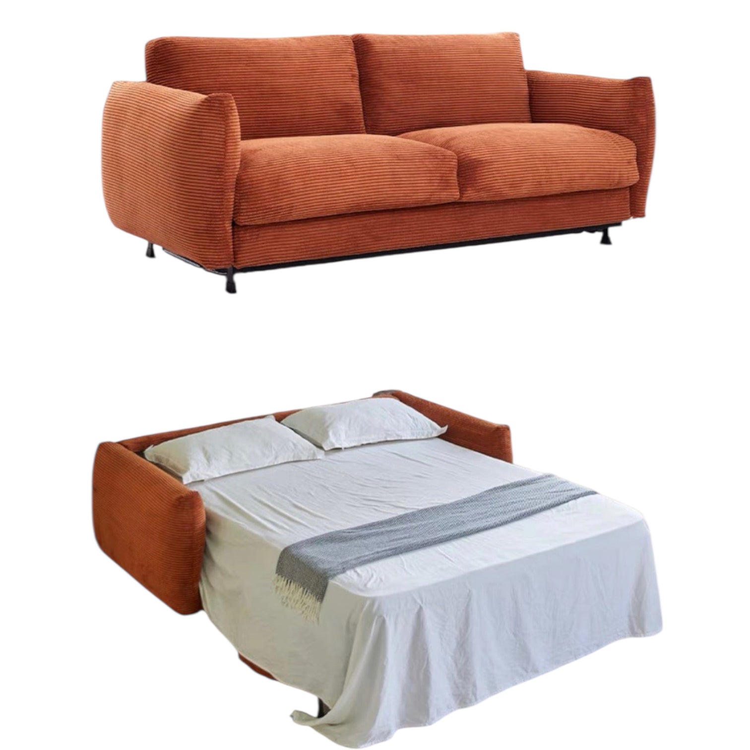 Home Atelier Artemis Foldable Sofa Bed with Mattress