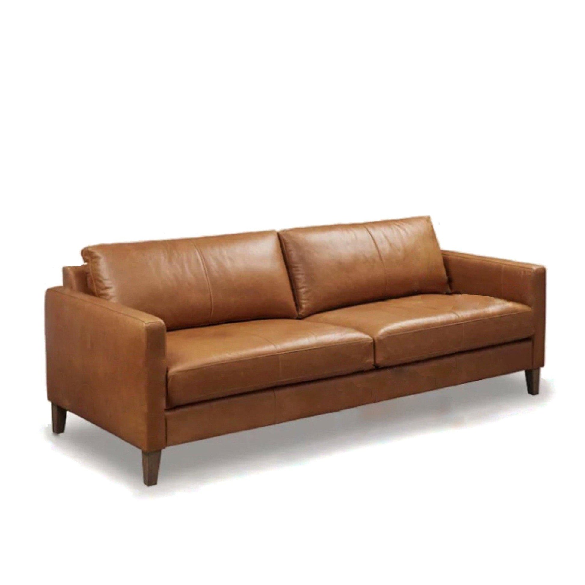 Home Atelier Arthur Leather Sectional Sofa