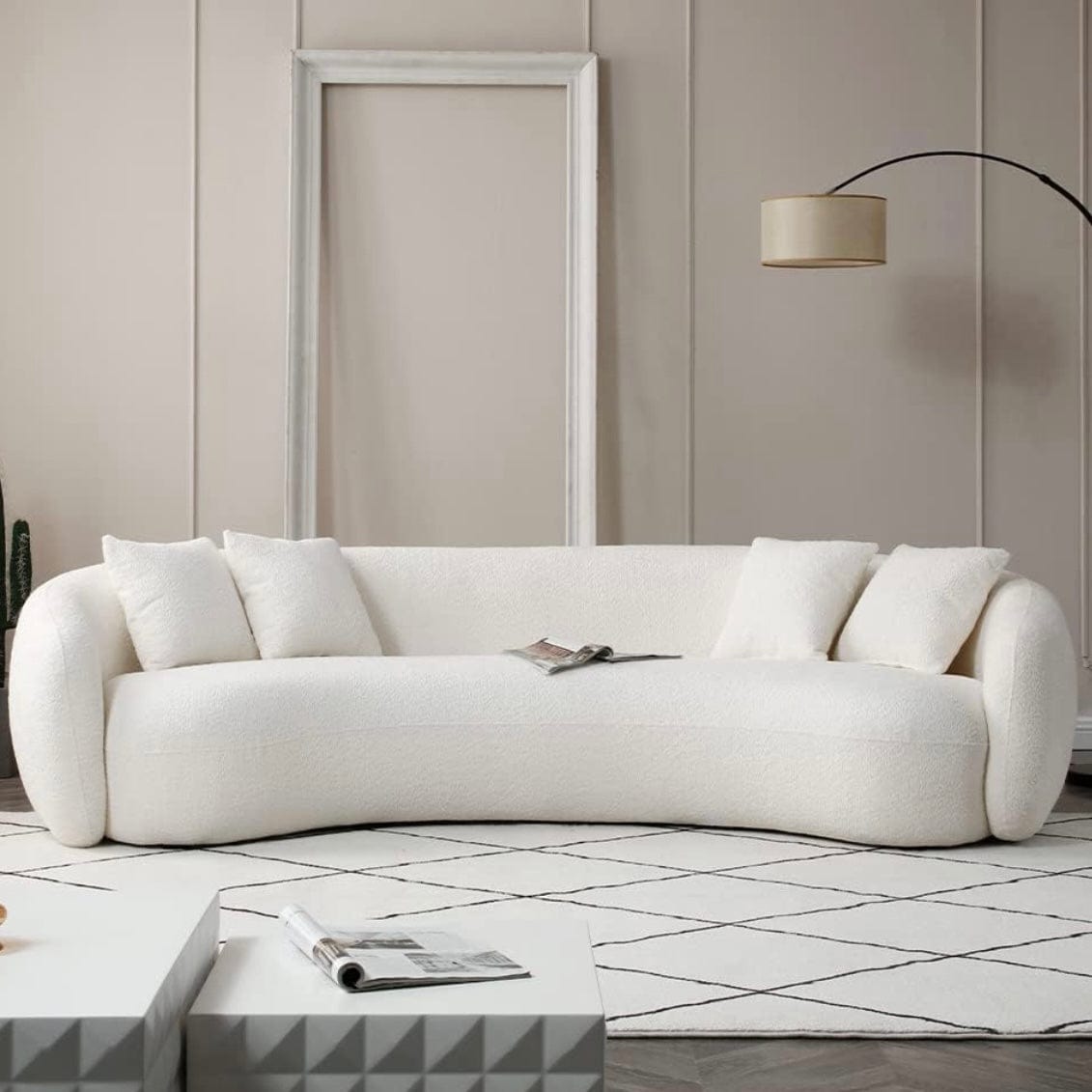 Home Atelier Asburn Performance Boucle Curve Sofa