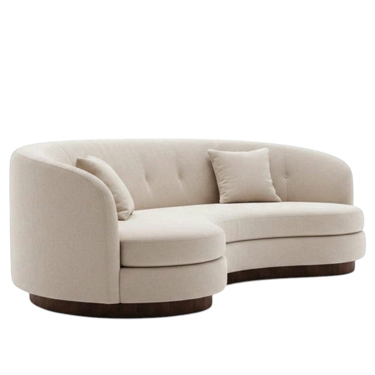 Home Atelier Astina Scratch Resistant Curve Sofa