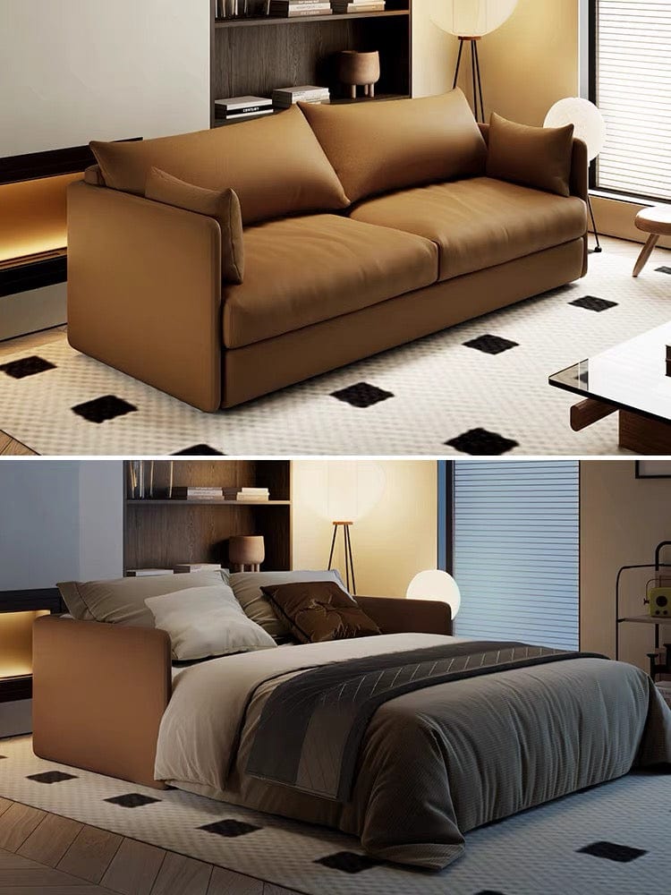 Home Atelier Auburn Foldable Sofa Bed with Mattress