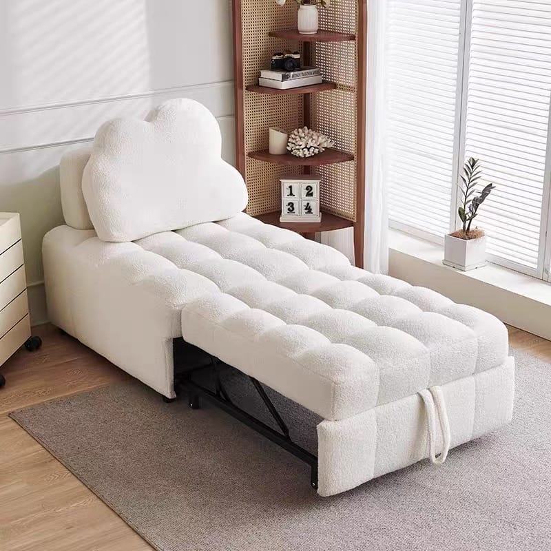 Home Atelier Audre Tufted Pull-out Boucle Sofa Bed (Copy)