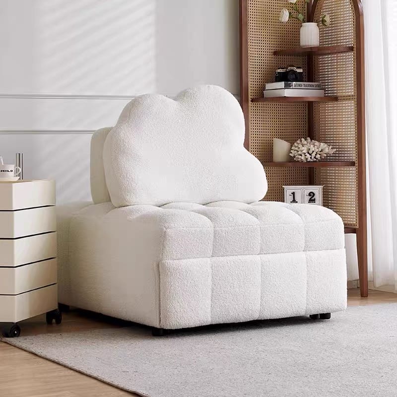 Home Atelier Audre Tufted Pull-out Boucle Sofa Bed (Copy)