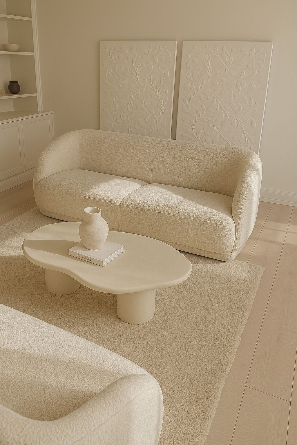 Home Atelier Aureliano Performance Boucle Curve Sofa