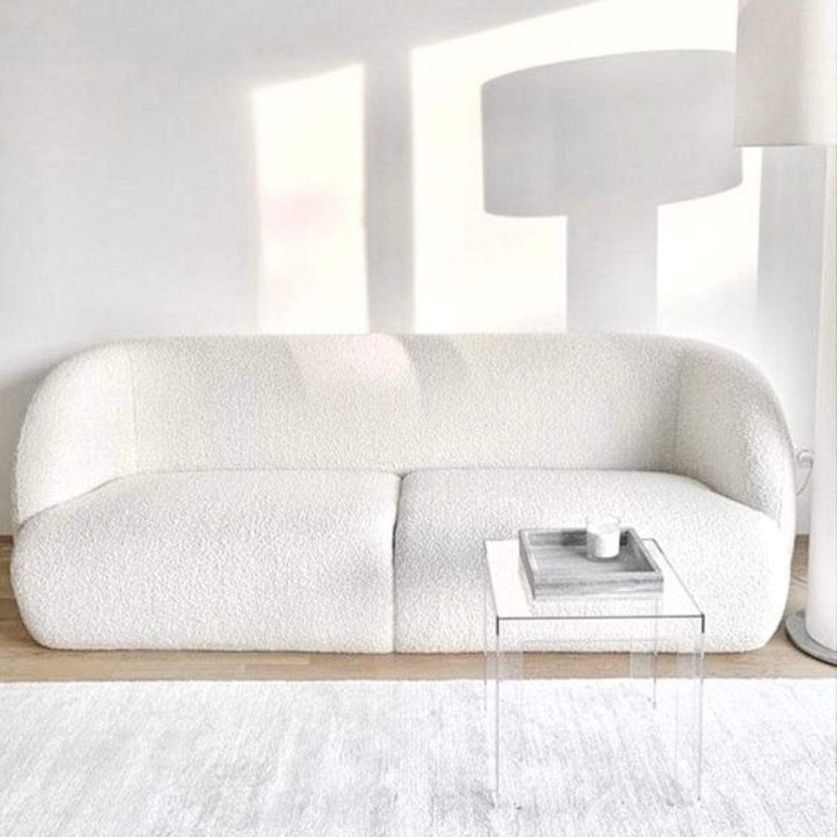 Home Atelier Aureliano Performance Boucle Curve Sofa