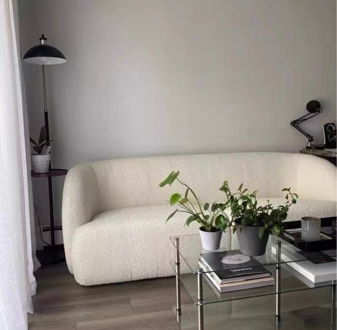 Home Atelier Aureliano Performance Boucle Curve Sofa