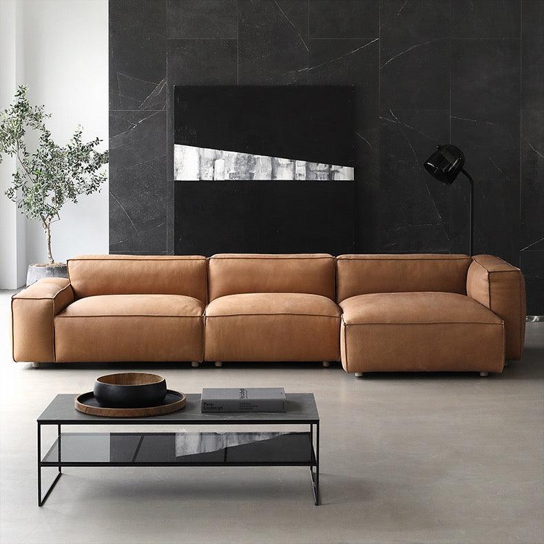 Home Atelier Aureus Leather Sofa