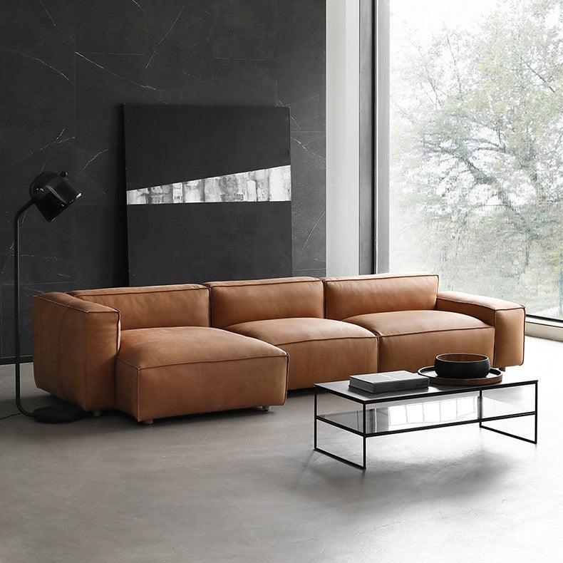 Home Atelier Aureus Leather Sofa