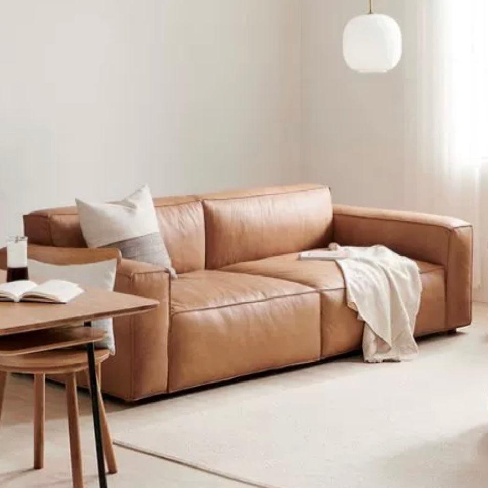 Home Atelier Aureus Leather Sofa