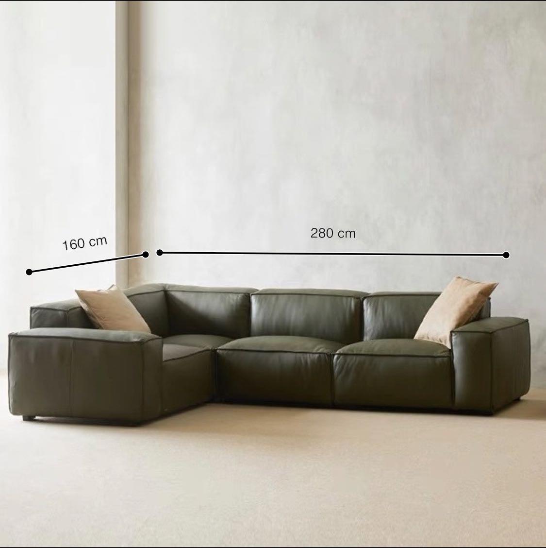 Home Atelier Aureus Leather Sofa