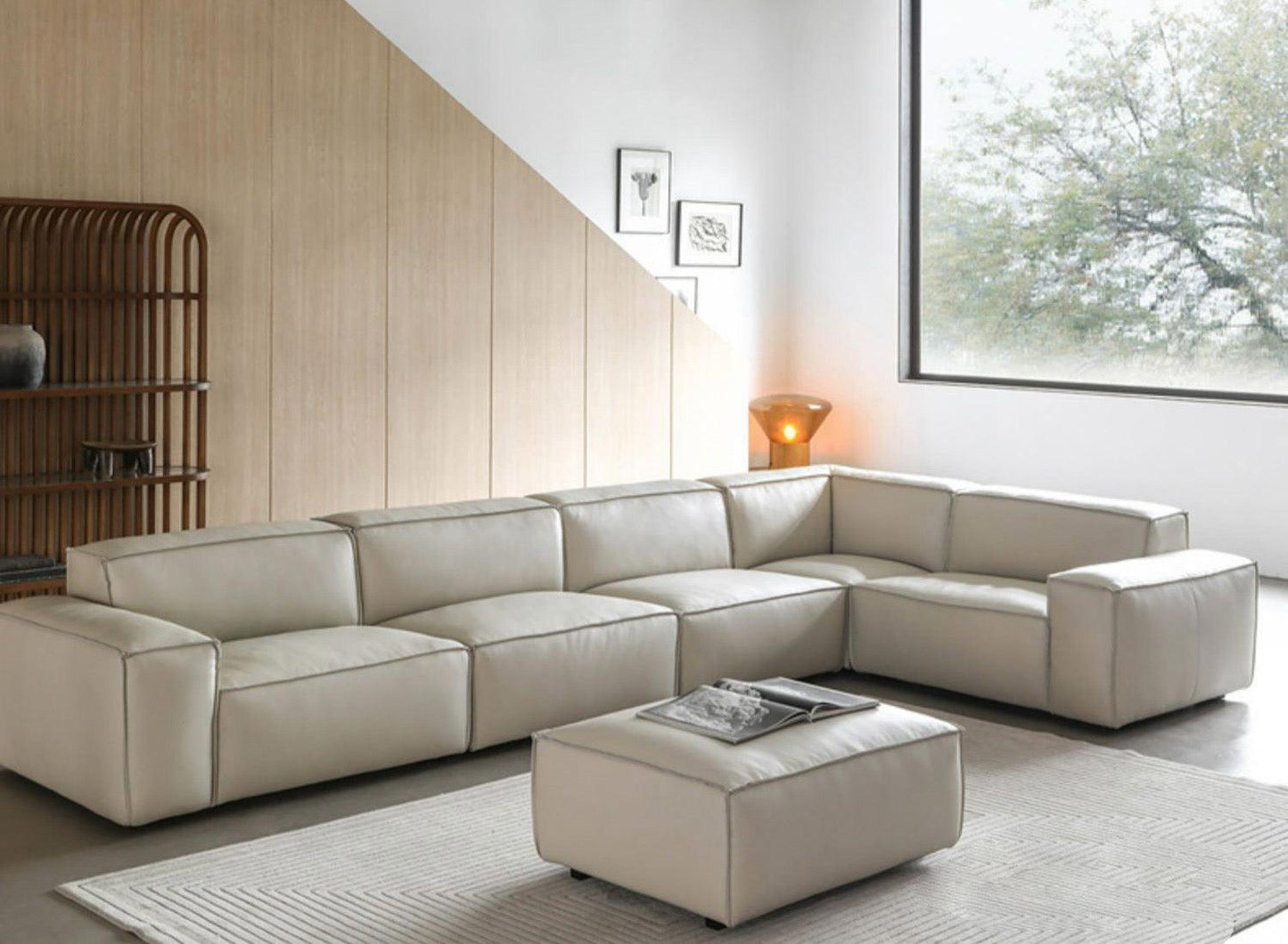 Home Atelier Aureus Leather Sofa