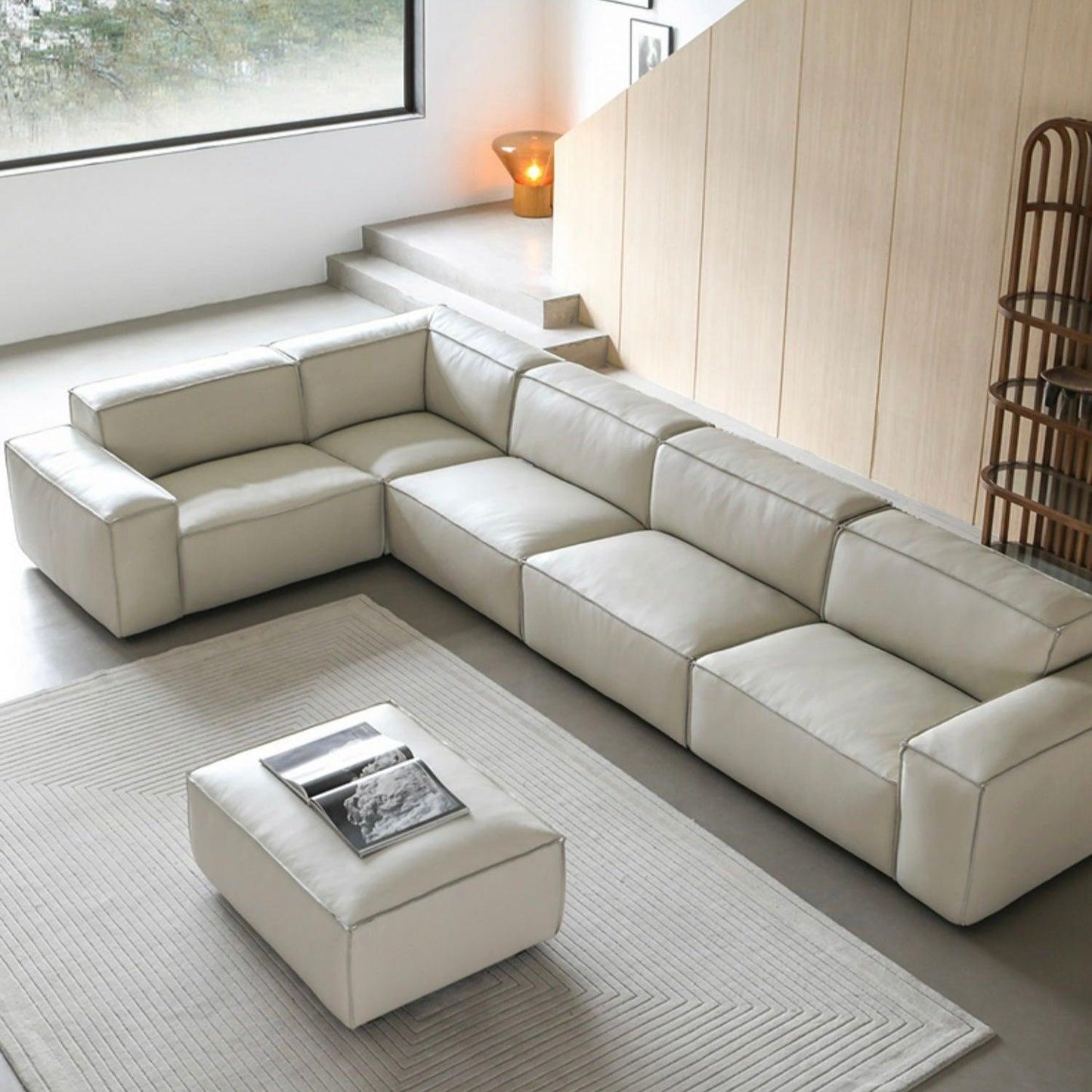 Home Atelier Aureus Leather Sofa