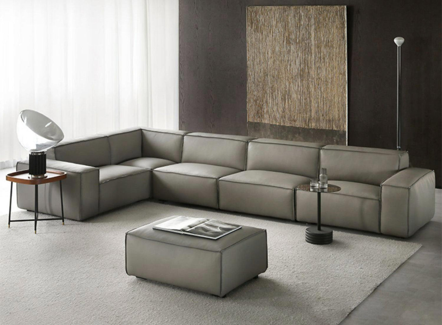 Home Atelier Aureus Leather Sofa