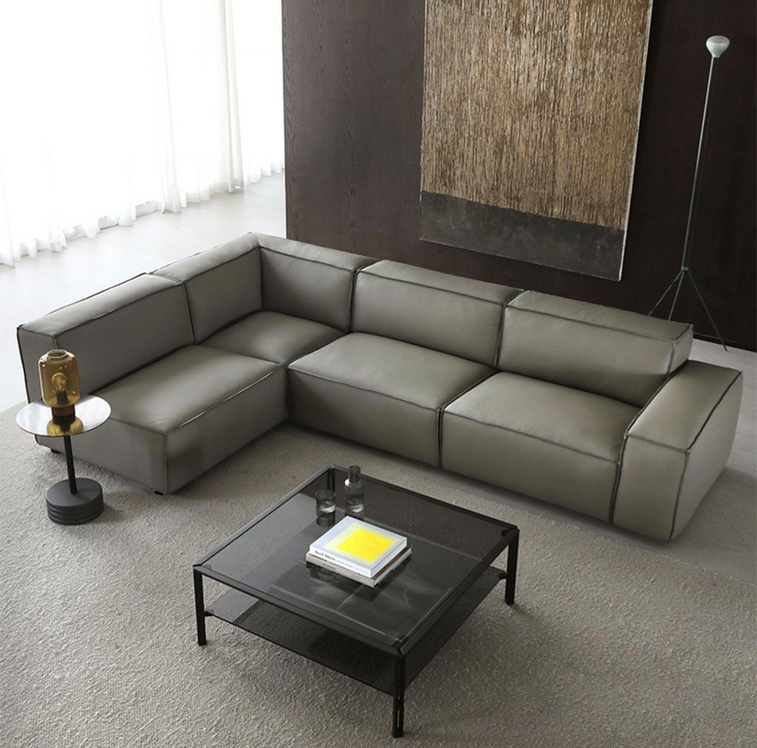 Home Atelier Aureus Leather Sofa