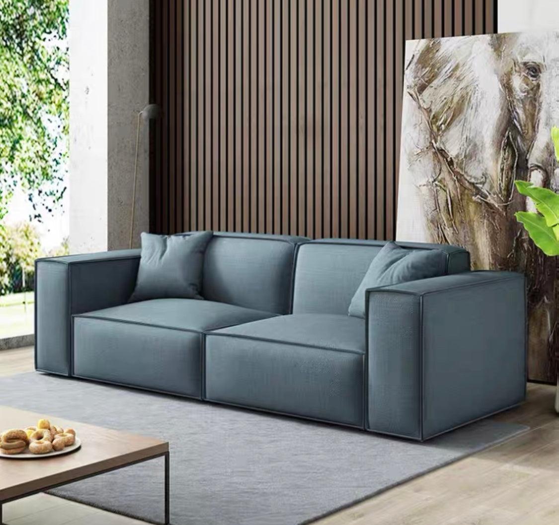 Home Atelier Aureus Sectional Velvet Sofa