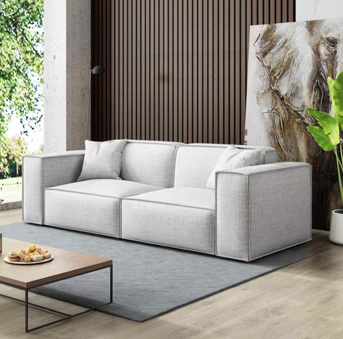 Home Atelier Aureus Sectional Velvet Sofa