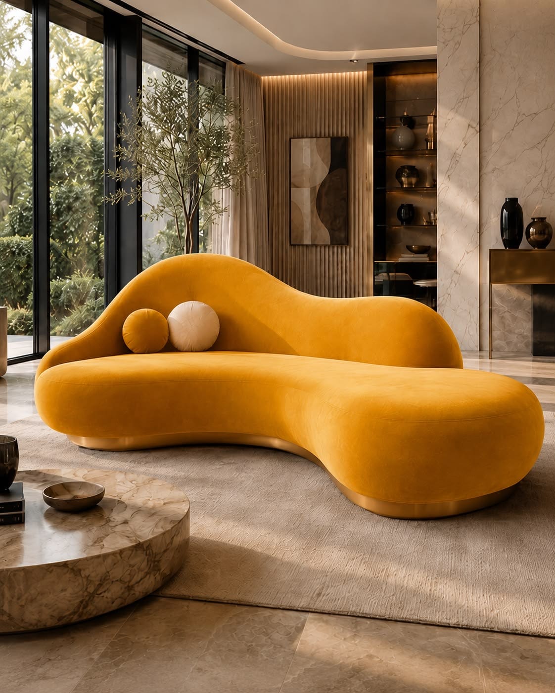 Home Atelier Ayesha Scratch Resistant Curve Sofa (Copy 6)