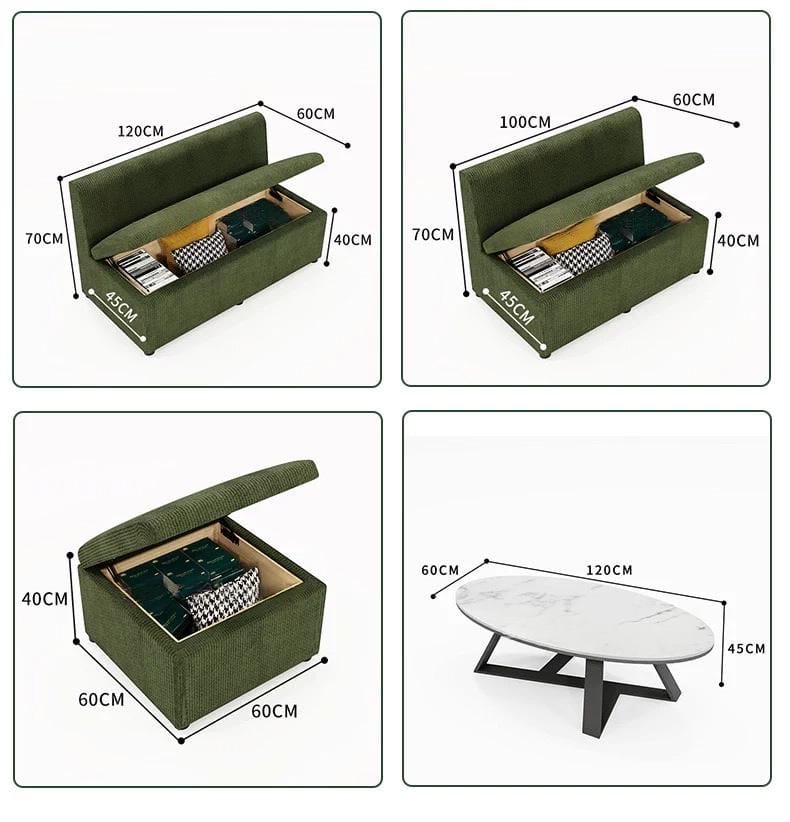 Home Atelier Barry Customise Dining Storage Bench (Copy 6)