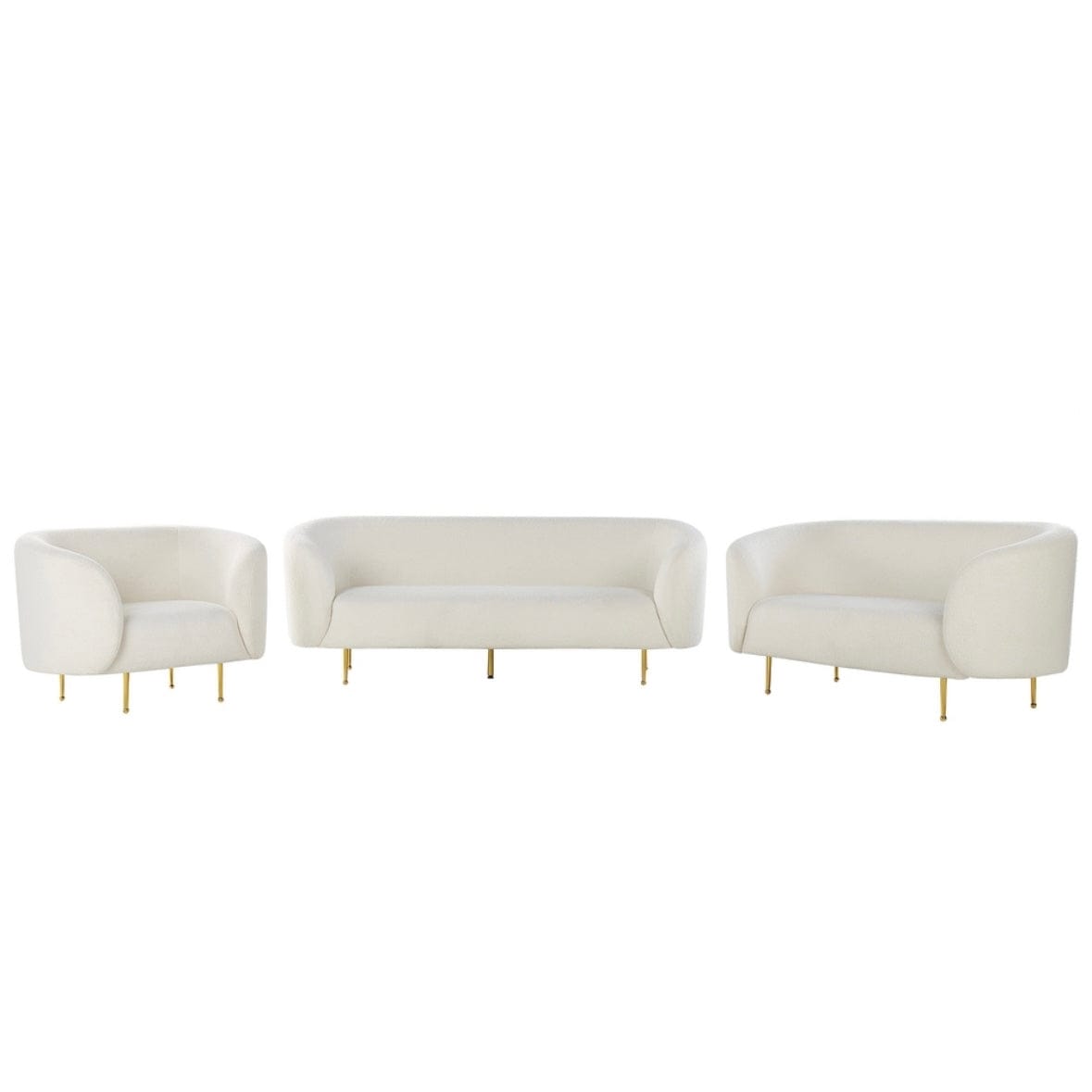 Home Atelier Belinda Performance Boucle Curve Sofa