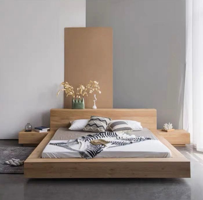 Home Atelier Benjamin Bed Frame with Bedside Tables