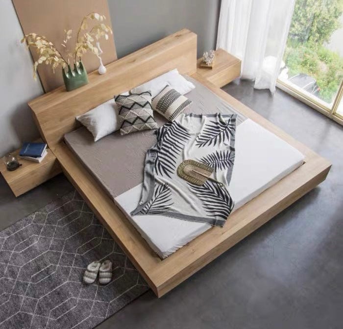 Home Atelier Benjamin Bed Frame with Bedside Tables