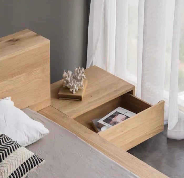 Home Atelier Benjamin Bed Frame with Bedside Tables