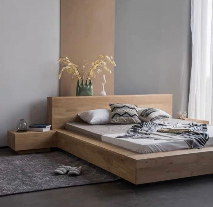 Home Atelier Benjamin Bed Frame with Bedside Tables