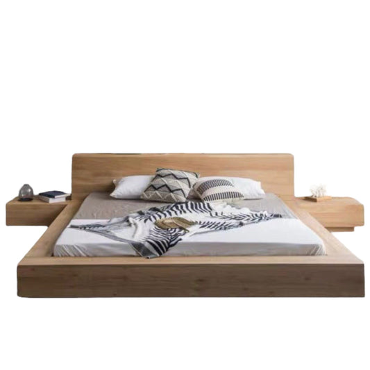 Home Atelier Benjamin Bed Frame with Bedside Tables