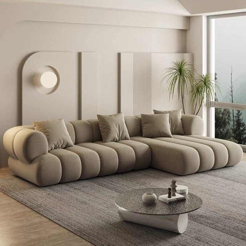 Home Atelier Benji Boucle Sectional Sofa