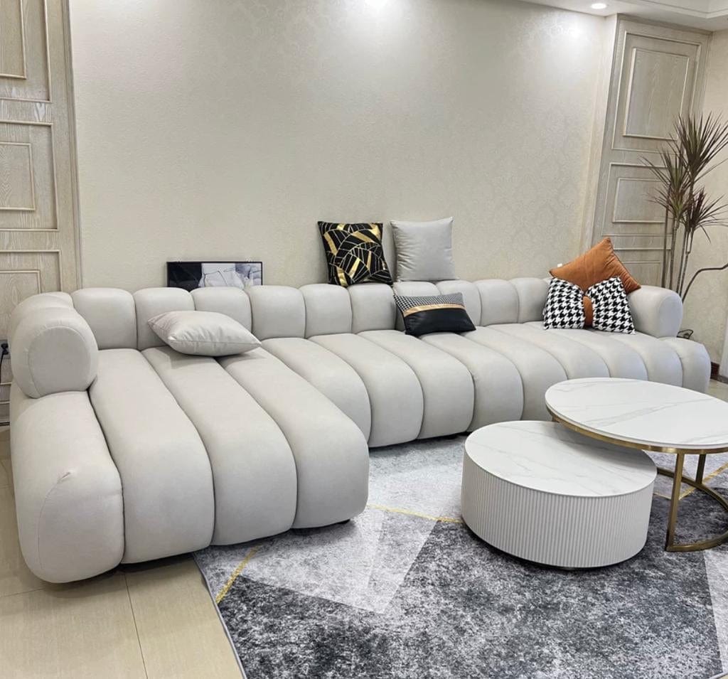 Home Atelier Benji Boucle Sectional Sofa