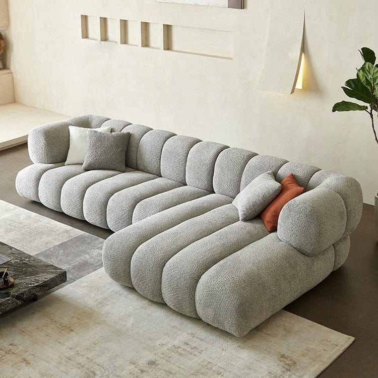 Home Atelier Benji Boucle Sectional Sofa