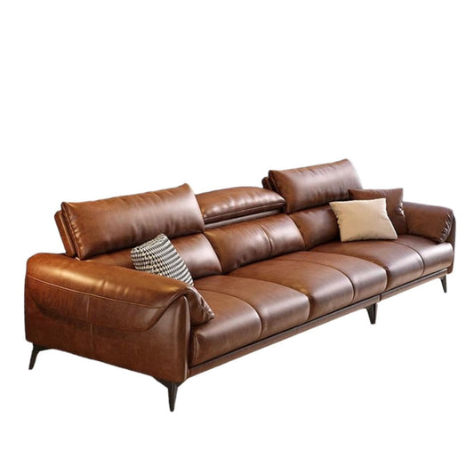 Home Atelier Bernard Leather Sectional Sofa