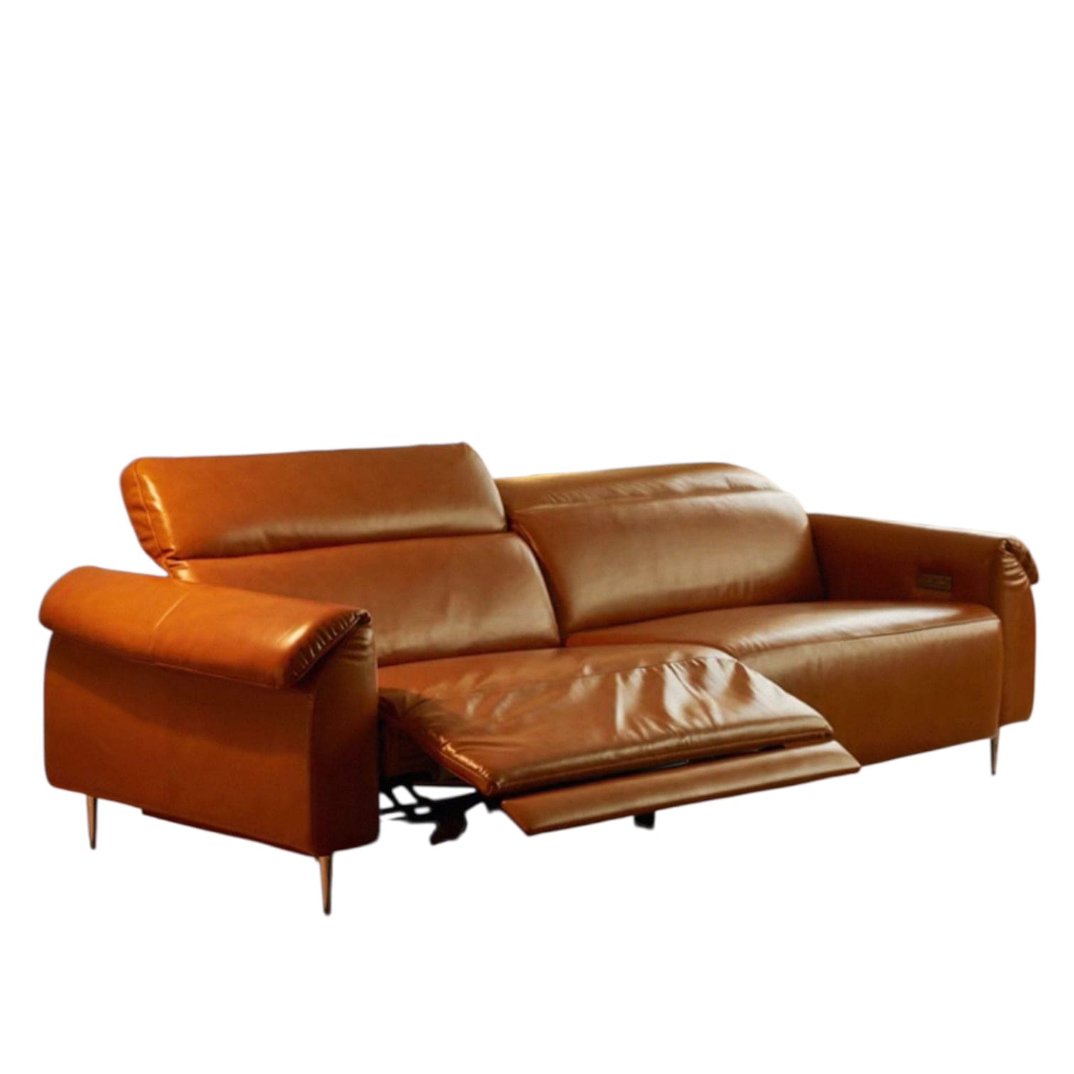 Home Atelier Billy Sectional Electric Recliner Leather Sofa