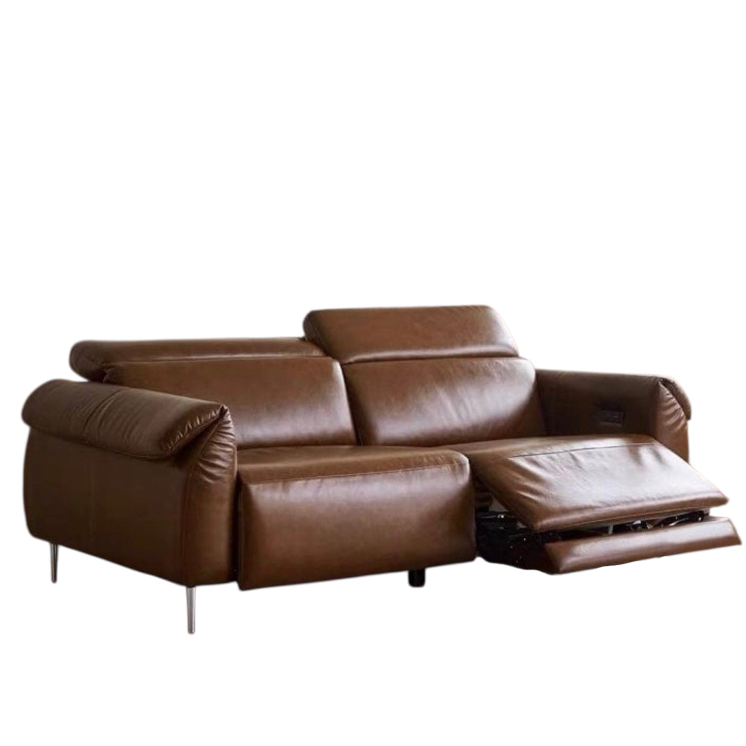 Home Atelier Billy Sectional Electric Recliner Leather Sofa