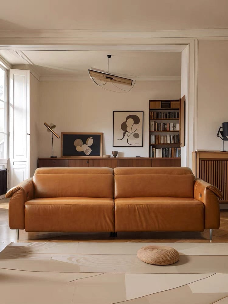 Home Atelier Billy Sectional Electric Recliner Leather Sofa