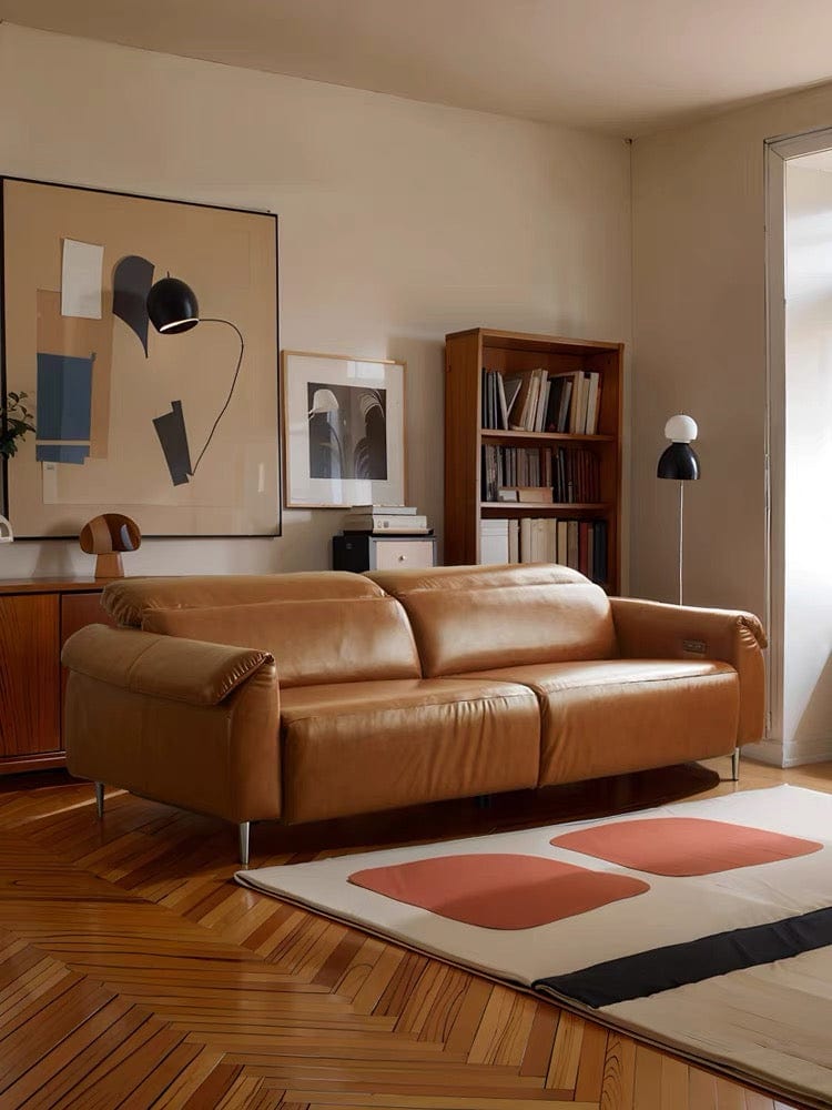 Home Atelier Billy Sectional Electric Recliner Leather Sofa