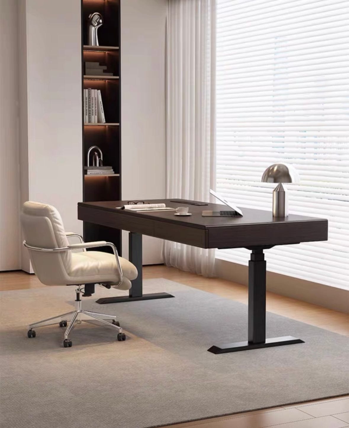 Home Atelier Bona Electric Extendable Study Table