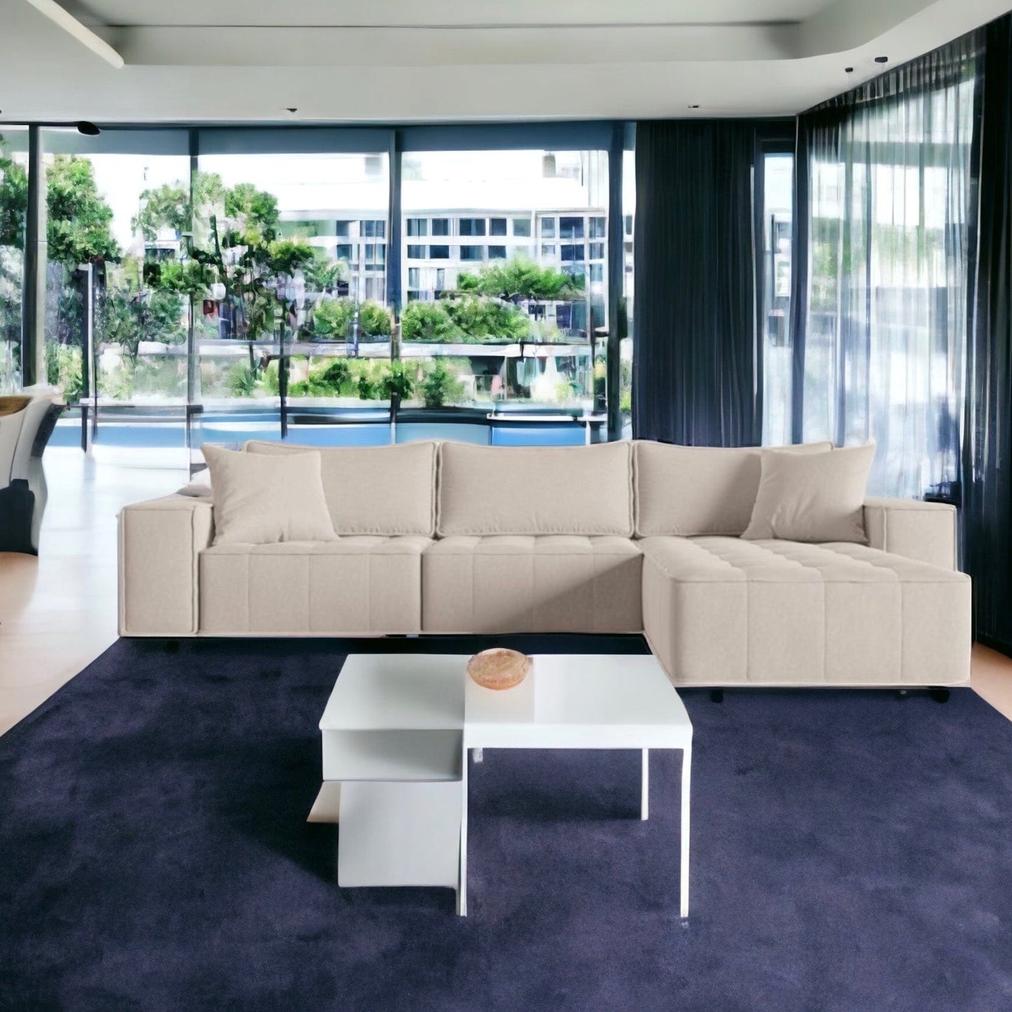 Home Atelier Bondaine Sectional L-shape Sofa